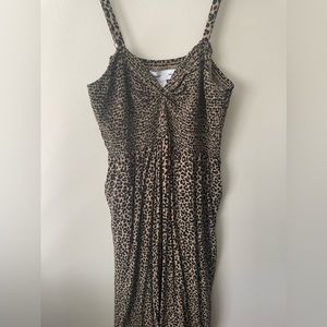 Old Navy cheetah print dress